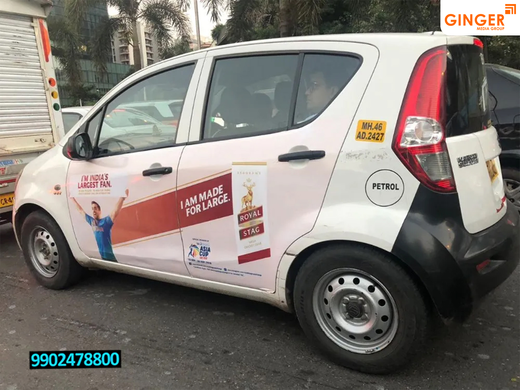 ROYAL STAG Cab Advertising in PAN India