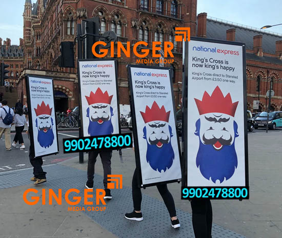 Look Walker Advertising in India with white color