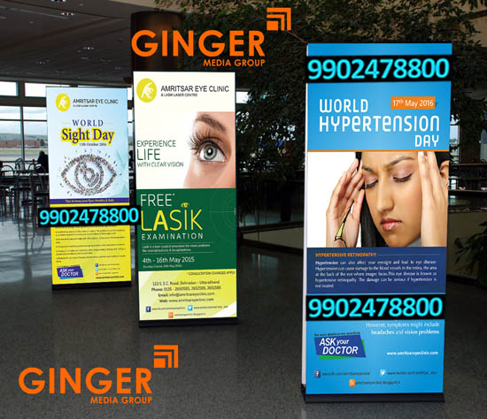 Posters and Standees Branding in India