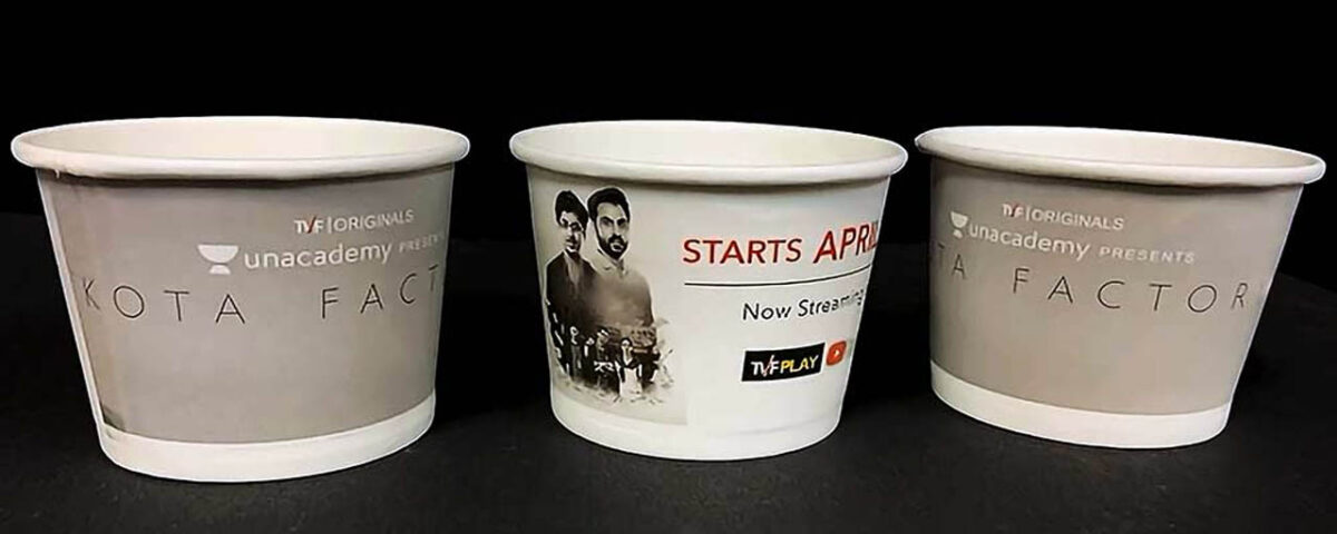 paper cup marketing campaign