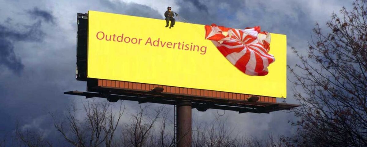 outdoor advertising campaign