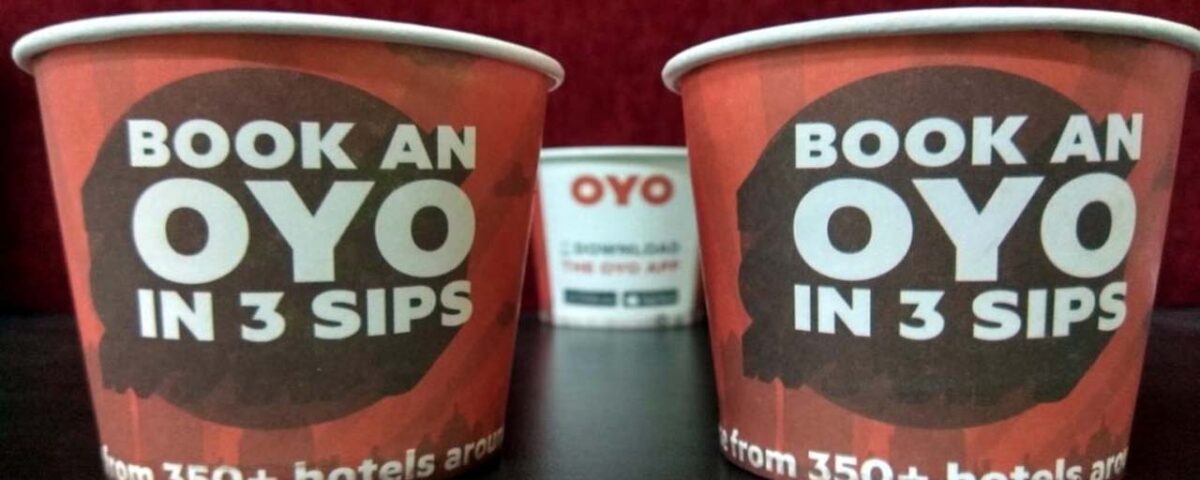 oyo ooms chooses cup branding in their marketing mix