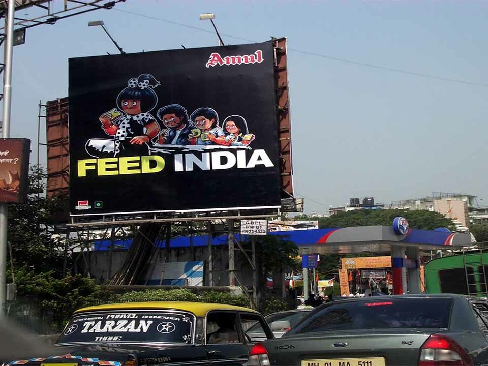 Mumbai billboard advertisements