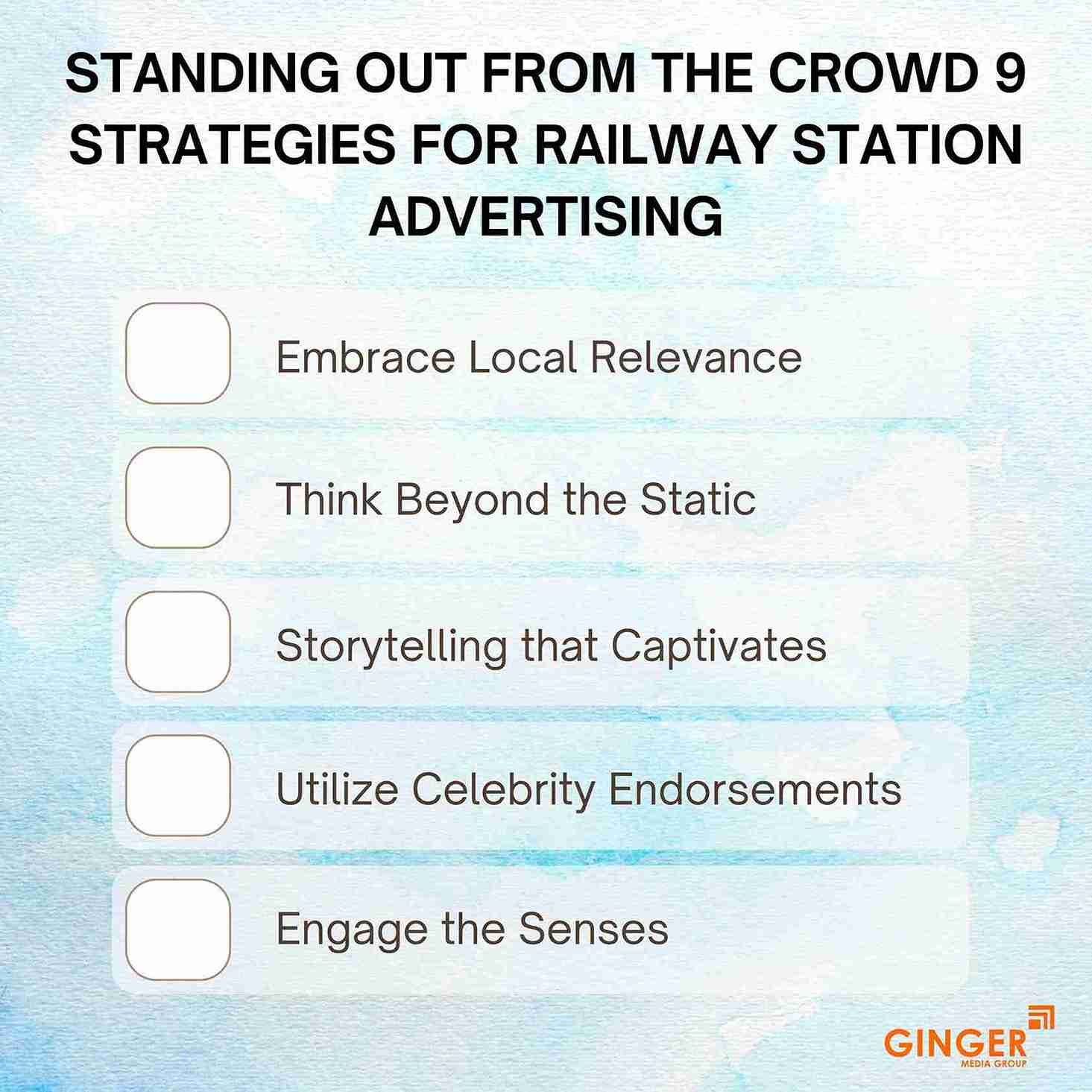 standing out from the crowd 9 strategies for railway station advertising 5 11zon