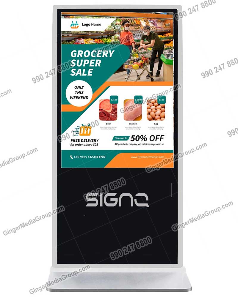 digital standees advertising core service