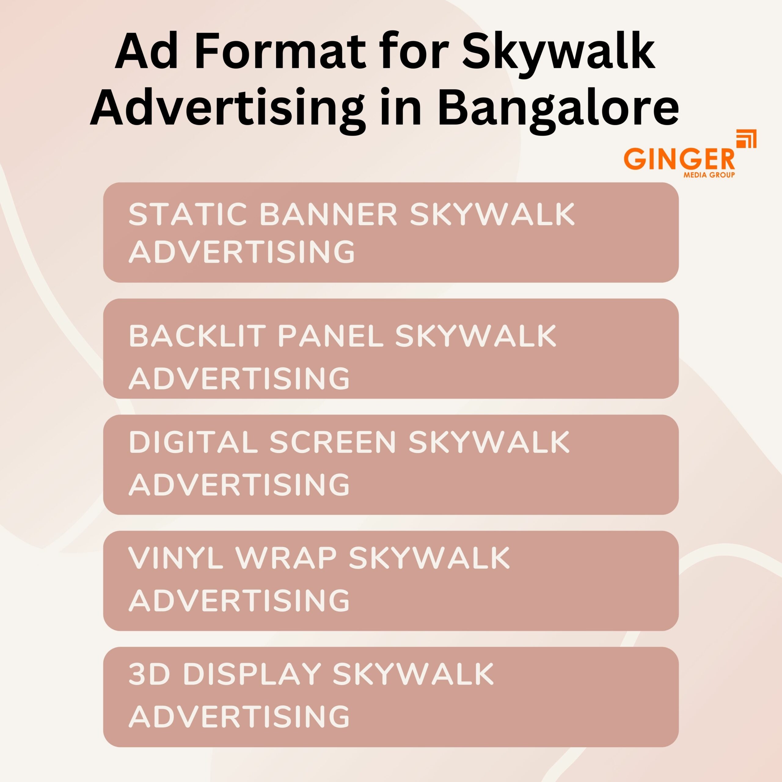 ad format for skywalk advertising in bangalore