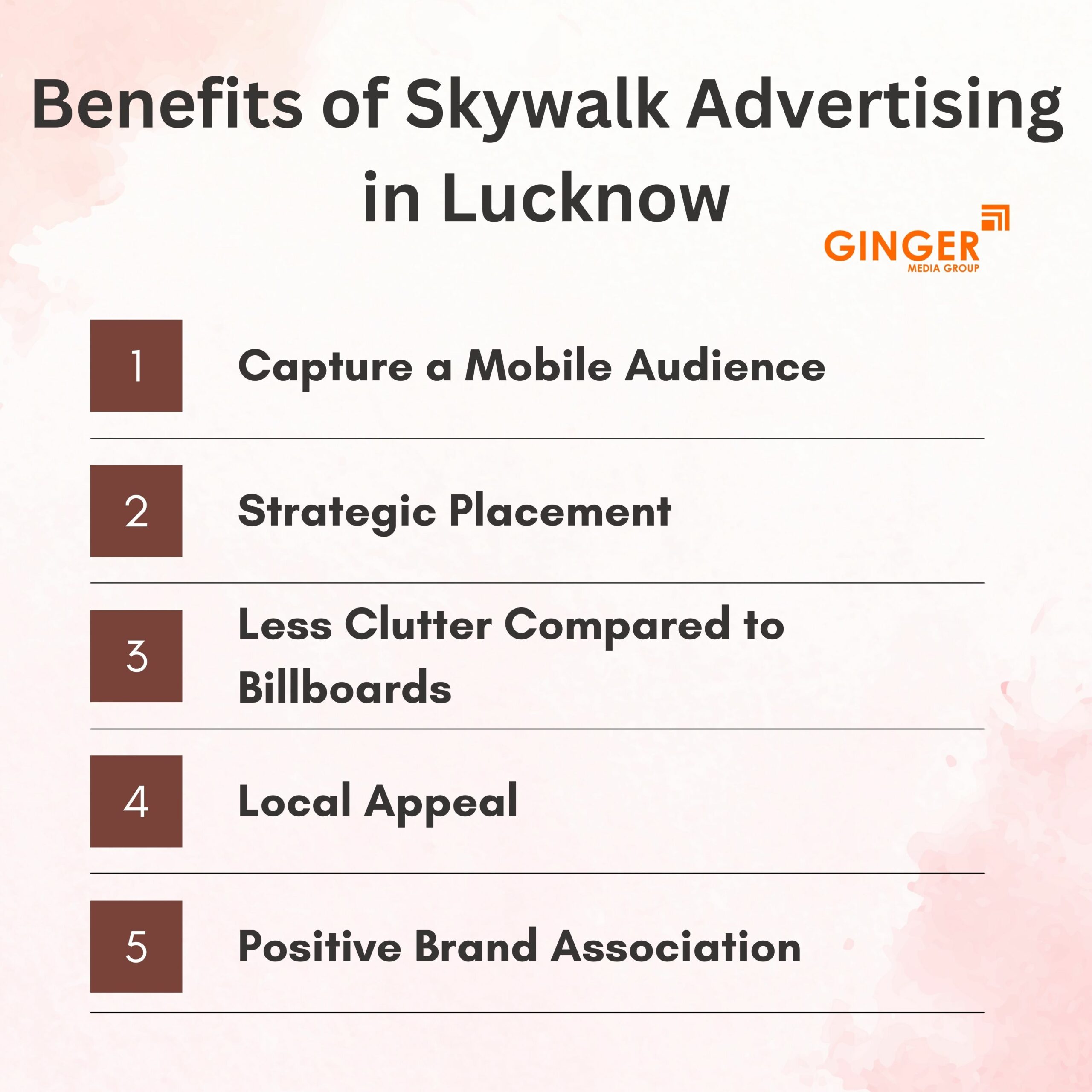 benefits of skywalk advertising in lucknow