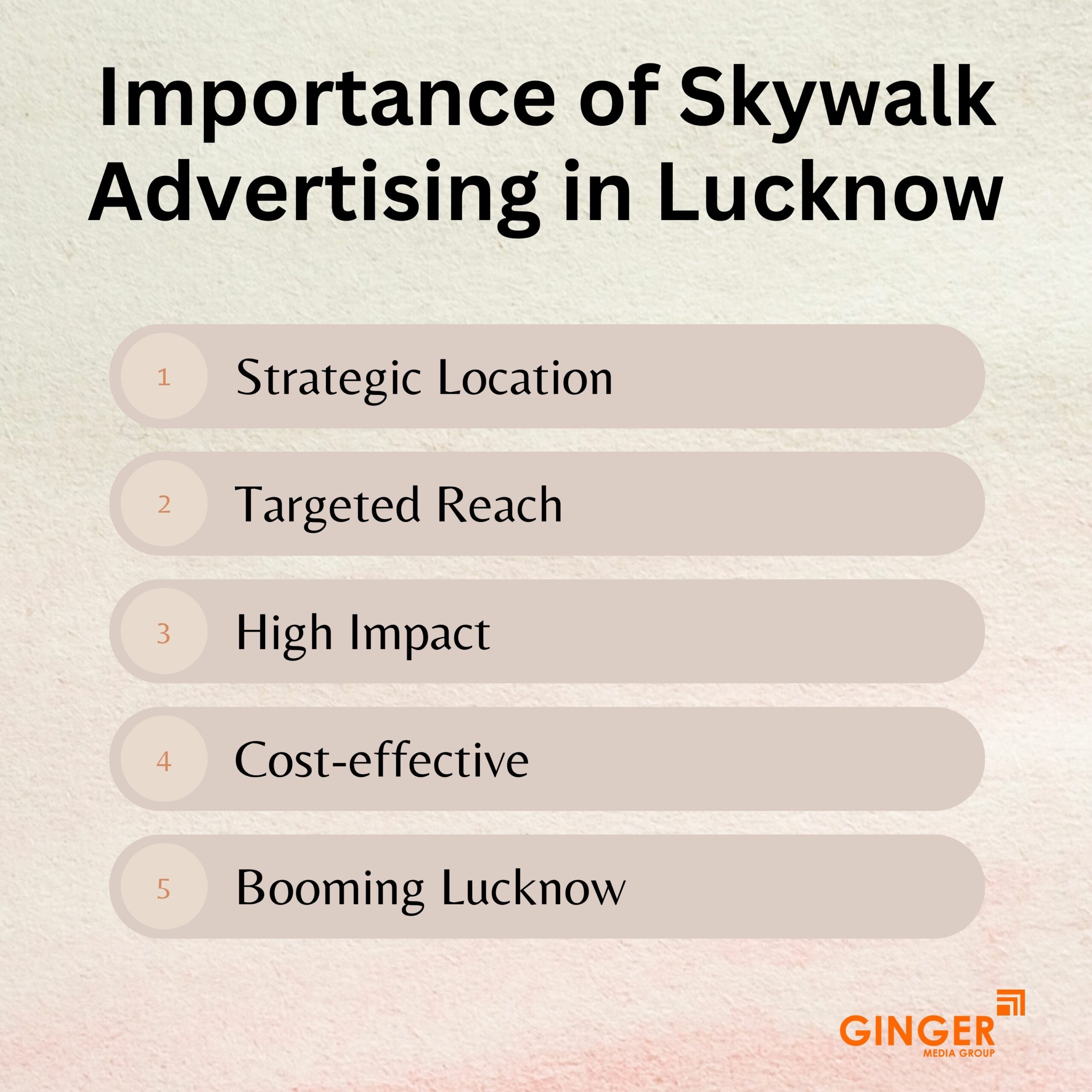 importance of skywalk advertising in lucknow