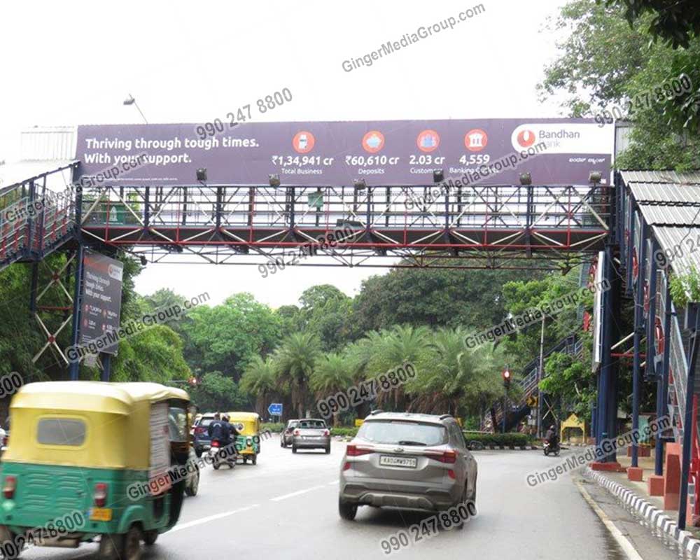 skywalk advertising hyderabad bandhan bank