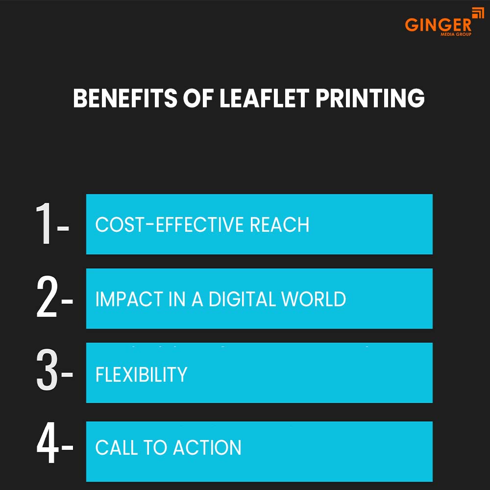 benefits of leaflet printing