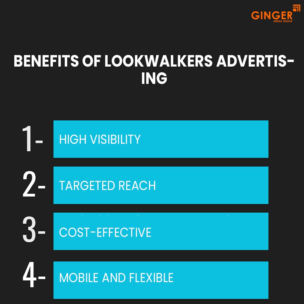 benefits of lookwalkers advertising