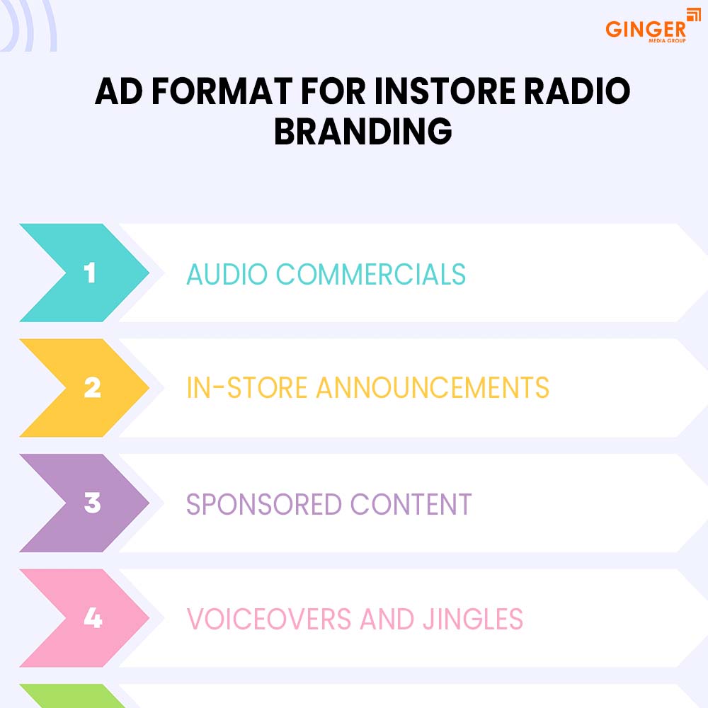 ad format for instore radio branding