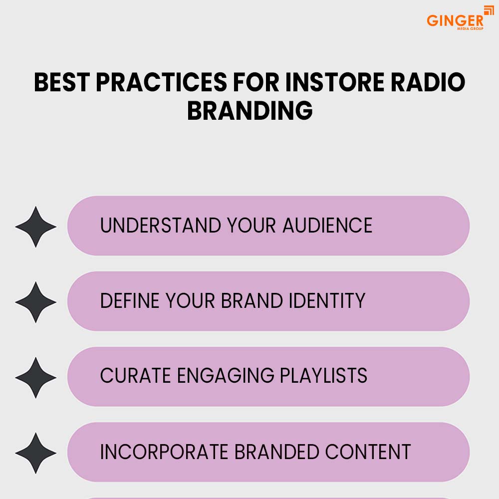 best practices for instore radio branding