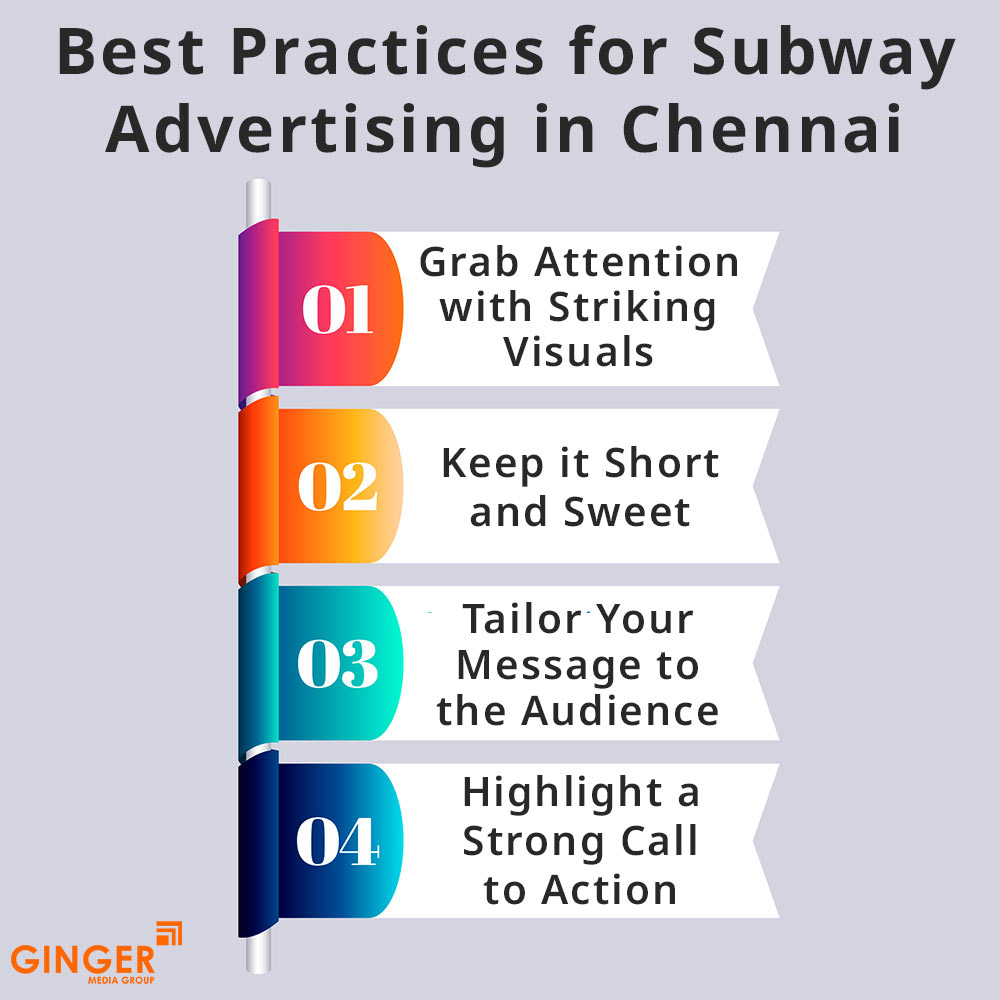 best practices for subway advertising in chennai