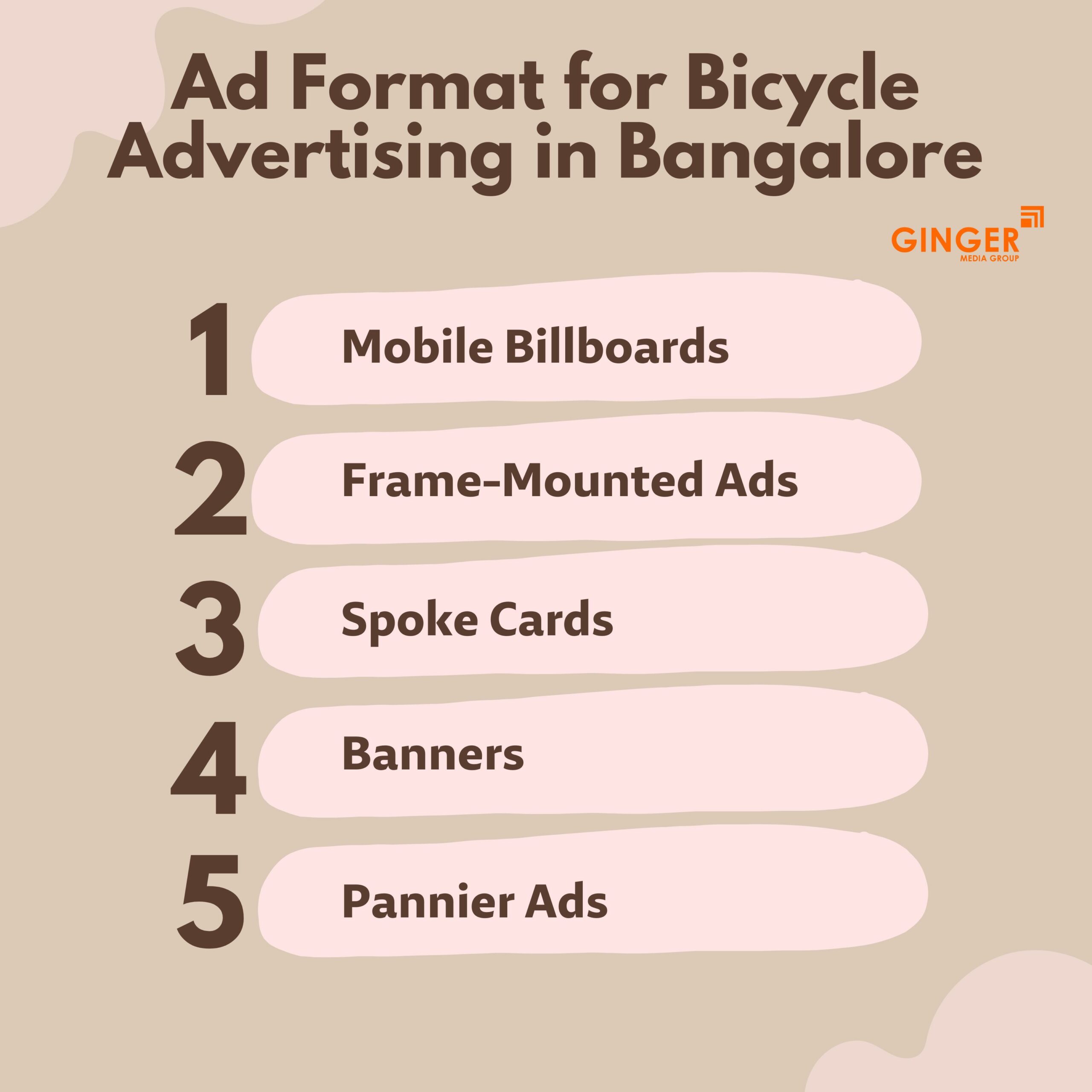 ad format for bicycle advertising in bangalore