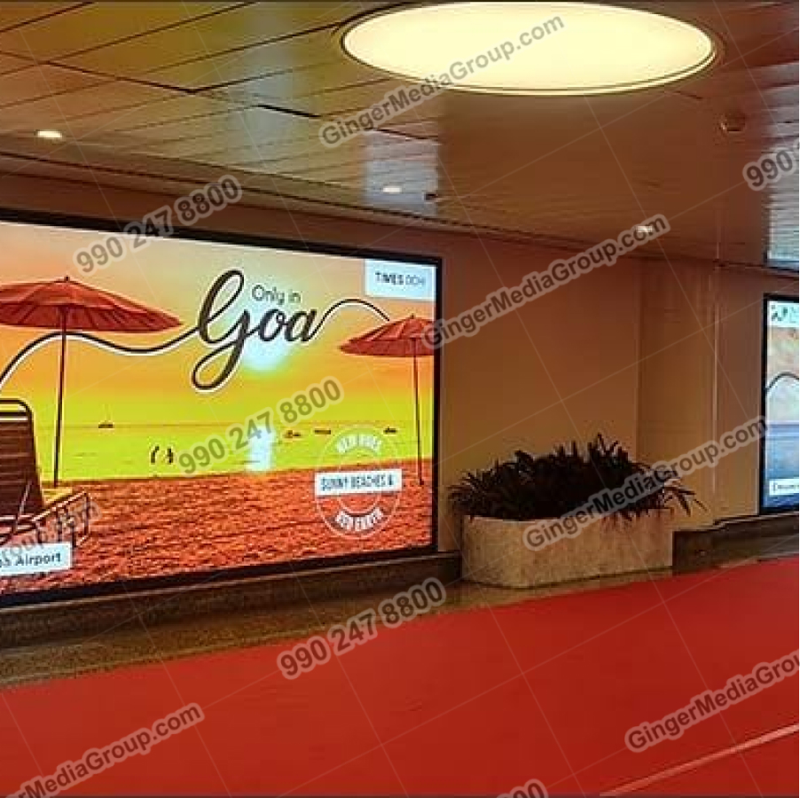 airport advertisement goa