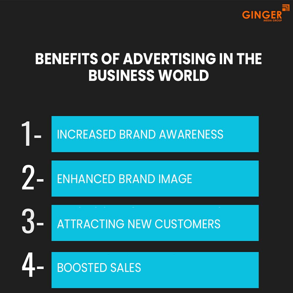 benefits of advertising in the business world