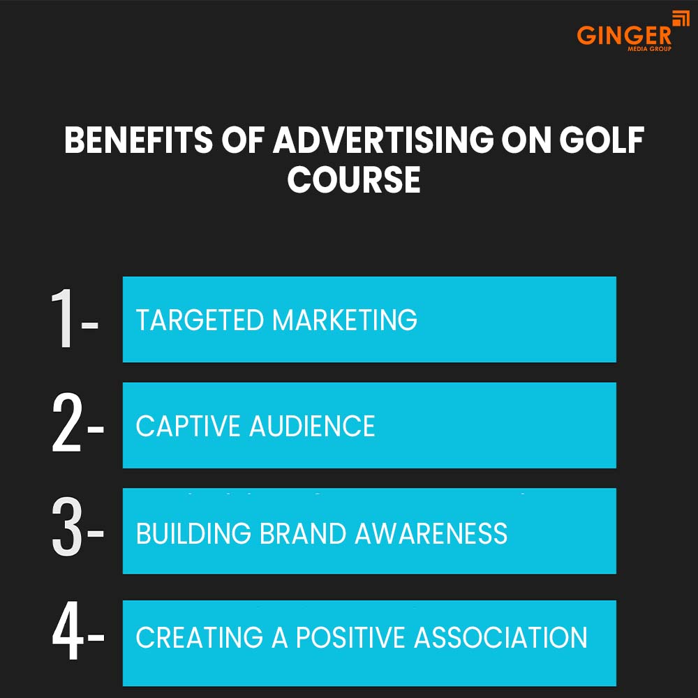 benefits of advertising on golf course