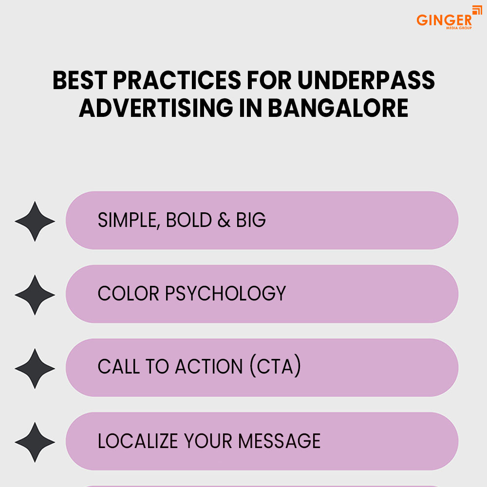 best practices for underpass advertising in bangalore