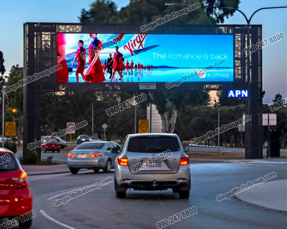 gantry advertising agra