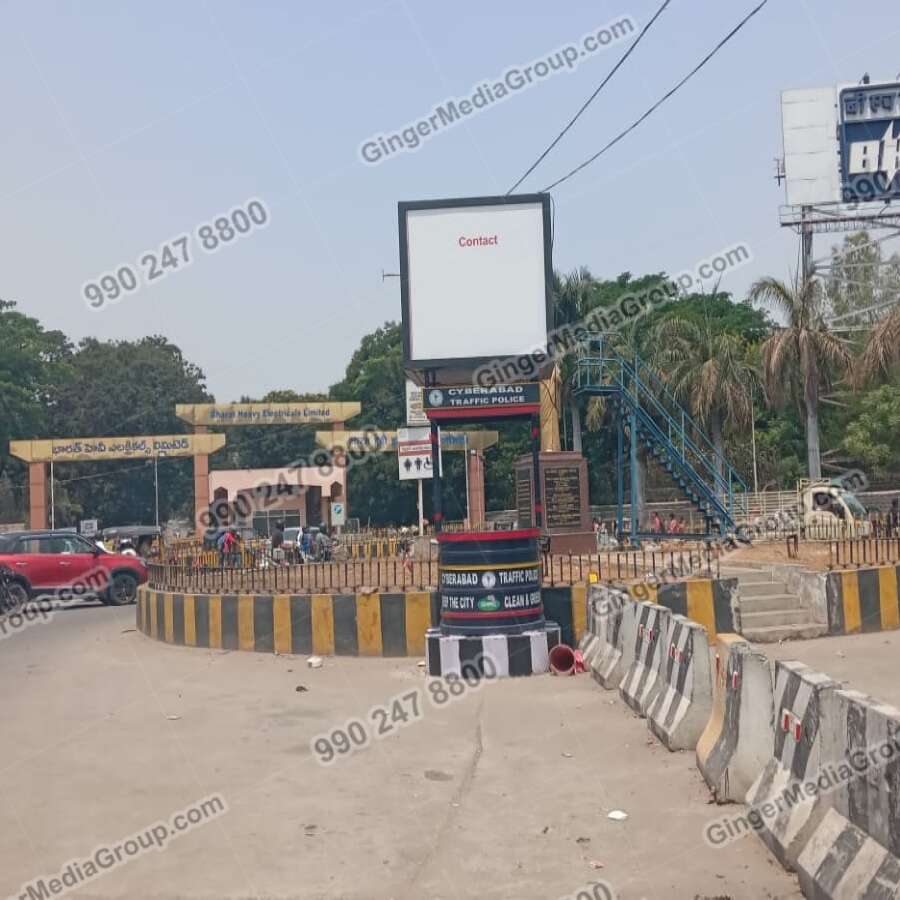 traffic booth advertising in agra