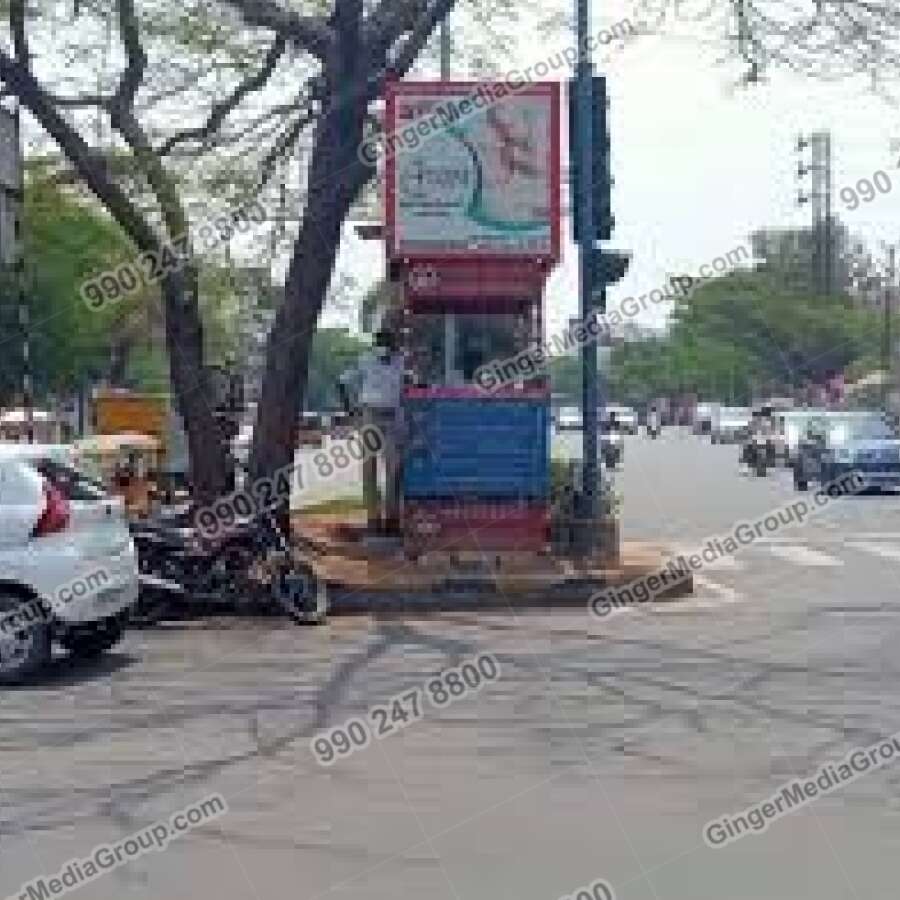 traffic booth advertising in agra