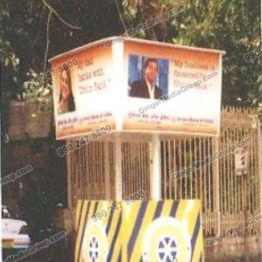 traffic booth advertising in agra