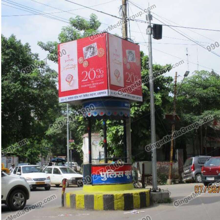 traffic booth advertisement banglore