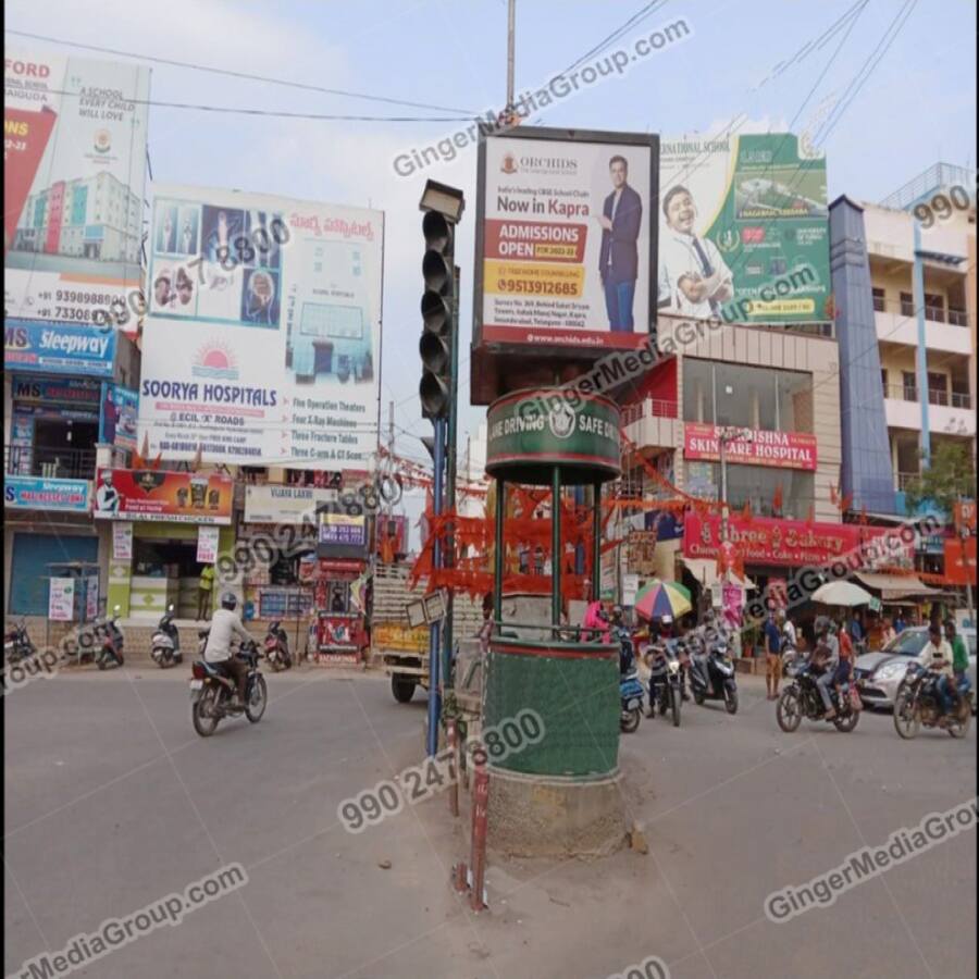 traffic booth advertisement banglore