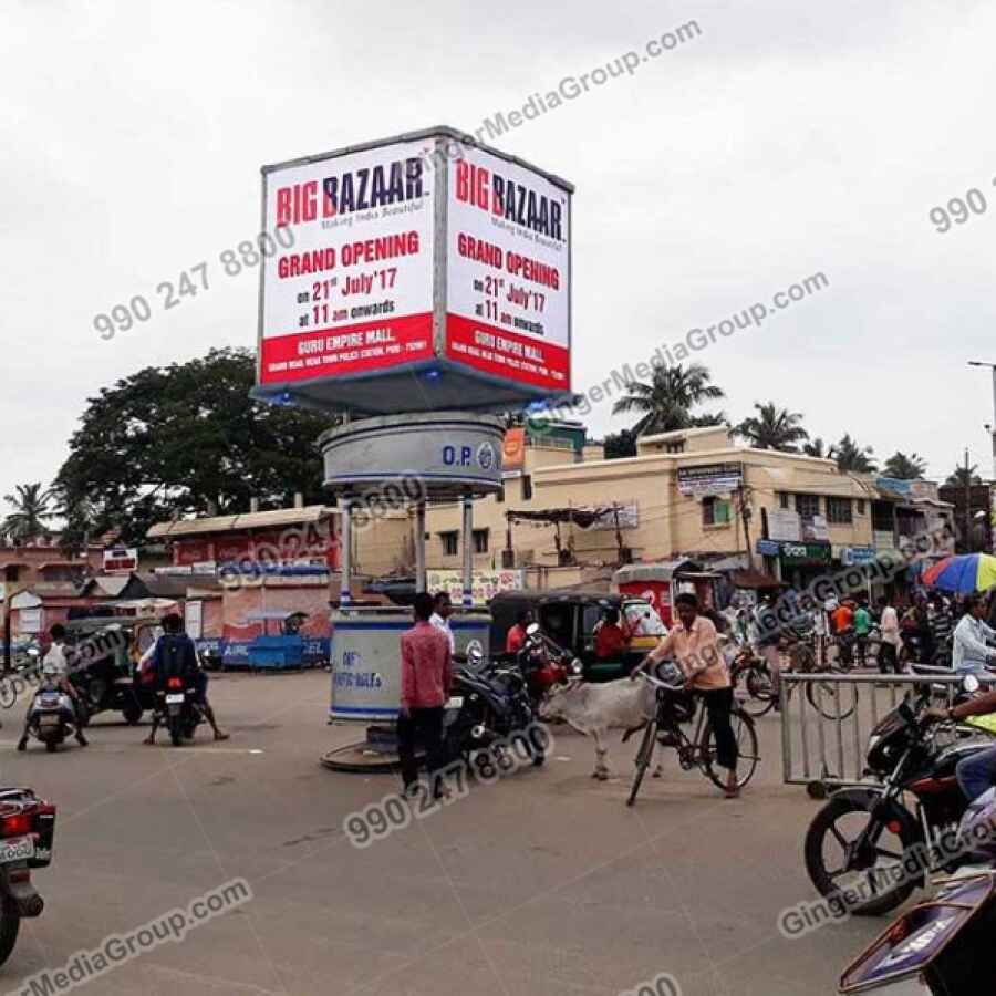 big bazaar traffic booth advertising in jaipur