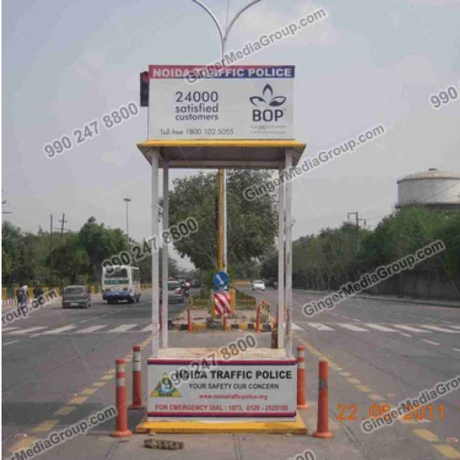 traffic booth advertising in jaipur