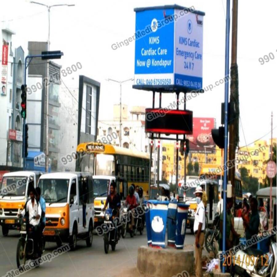 traffic booth advertising in kolkata