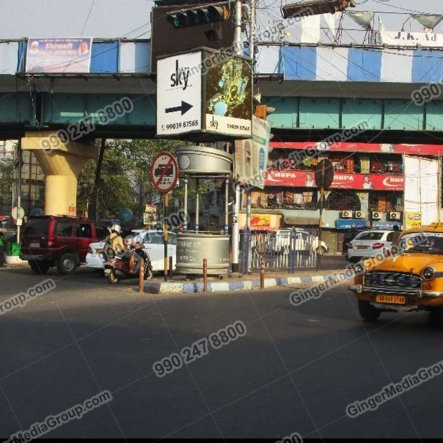 traffic booth advertising in kolkata