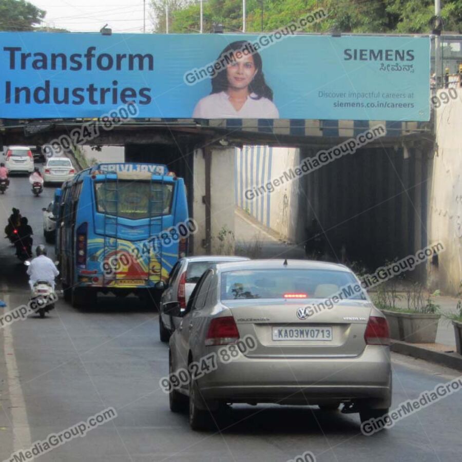 siemens underpass advertising in bangalore