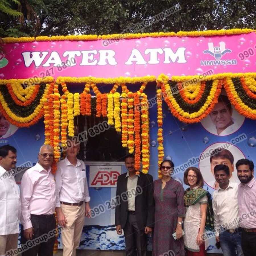 water atm advertising in hyderabad