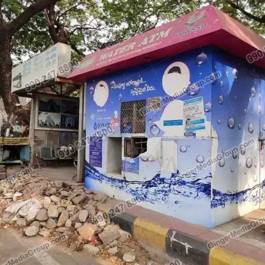 water atm advertising in hyderabad