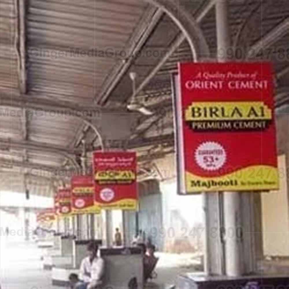 railway station advertisement agra