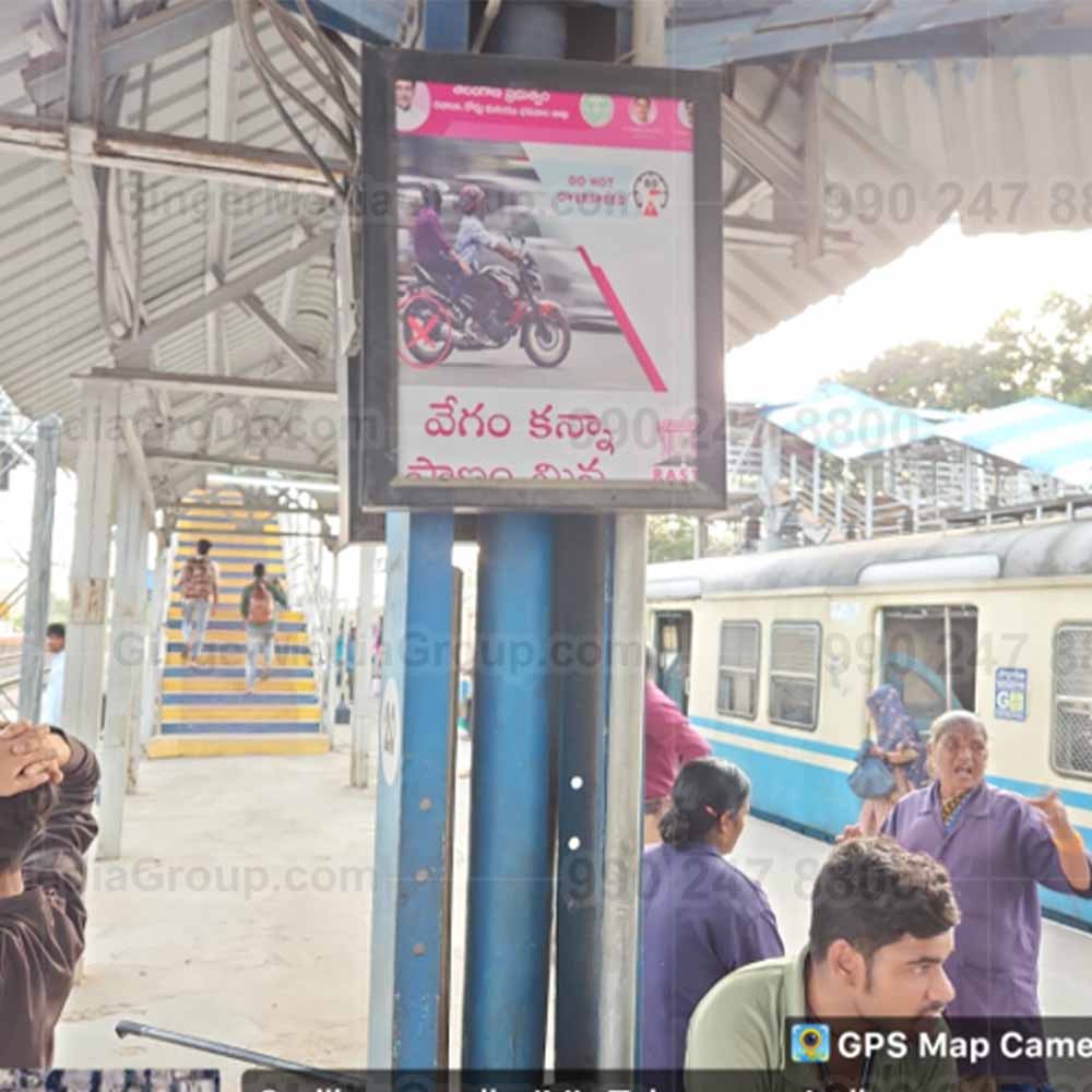 railway station advertisement hyderabad