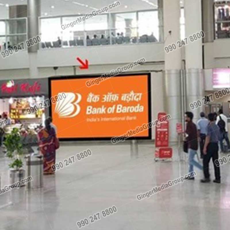 airport advertising in aizwal bank of baroda