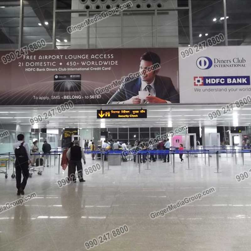 airport advertising in bhubaneswar hdfc bank