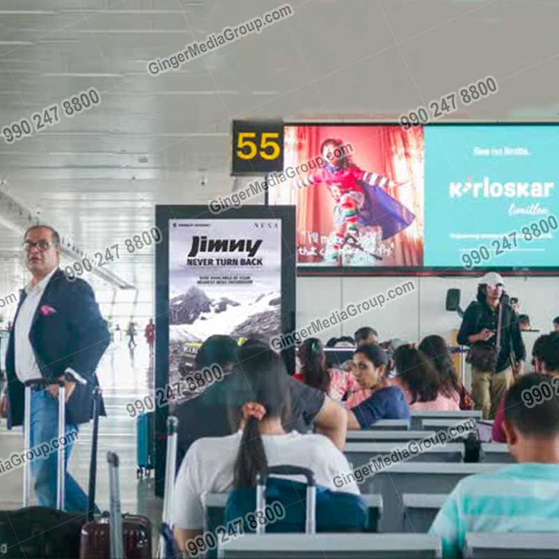 airport advertising in dehradun kirloskar