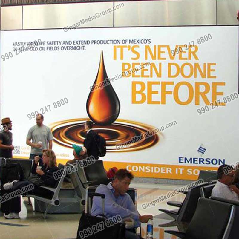 airport advertising in salem emerson