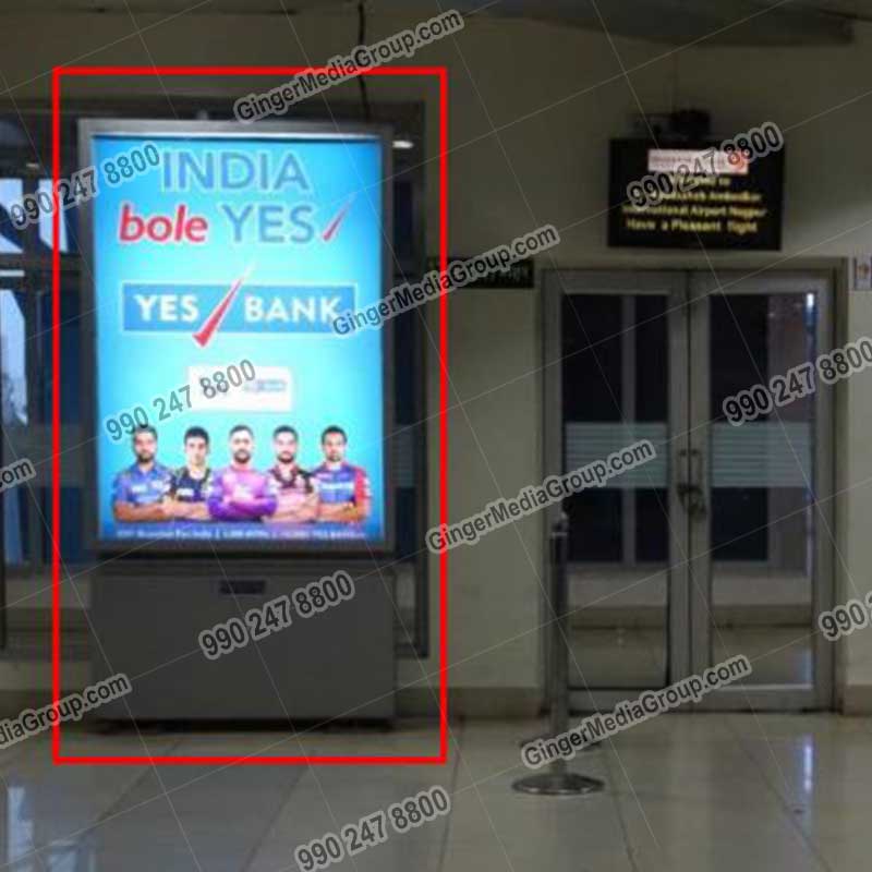 airport advertising in salem yes bank