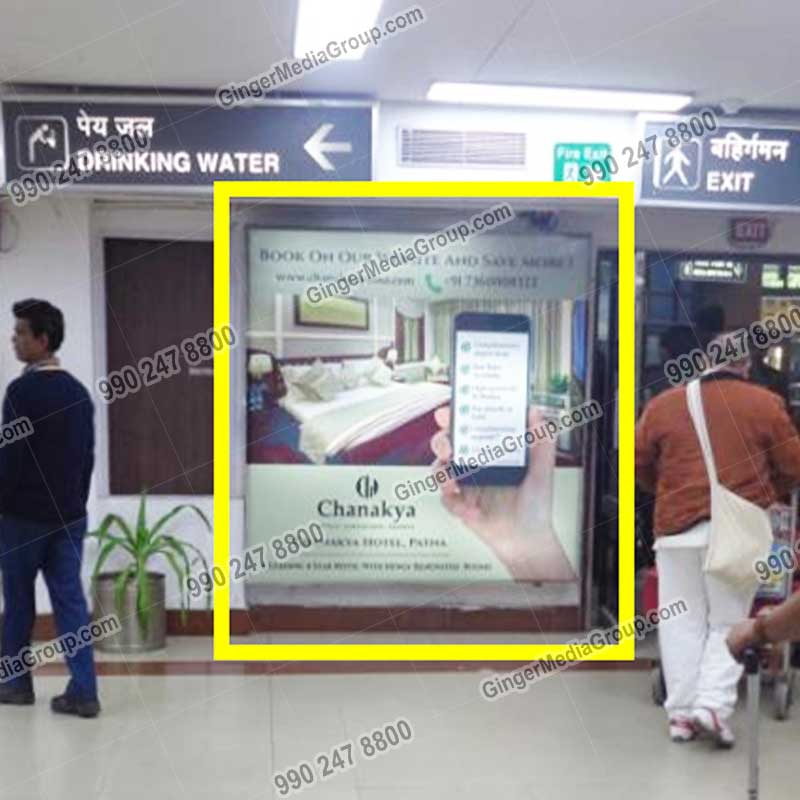 airport advertising in srinagar chanakya