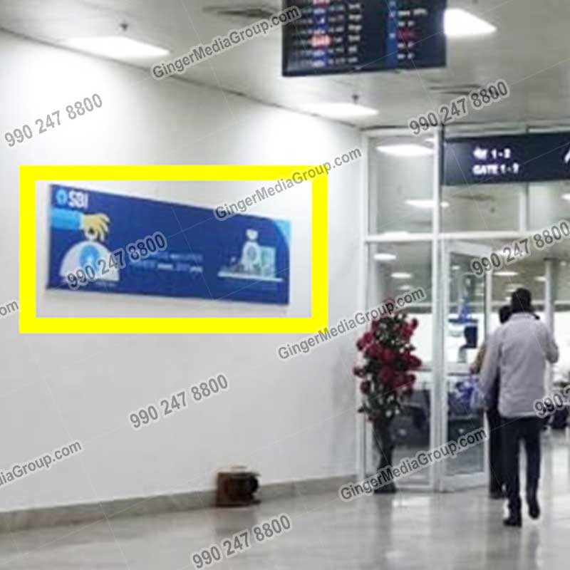 airport advertising in srinagar sbi