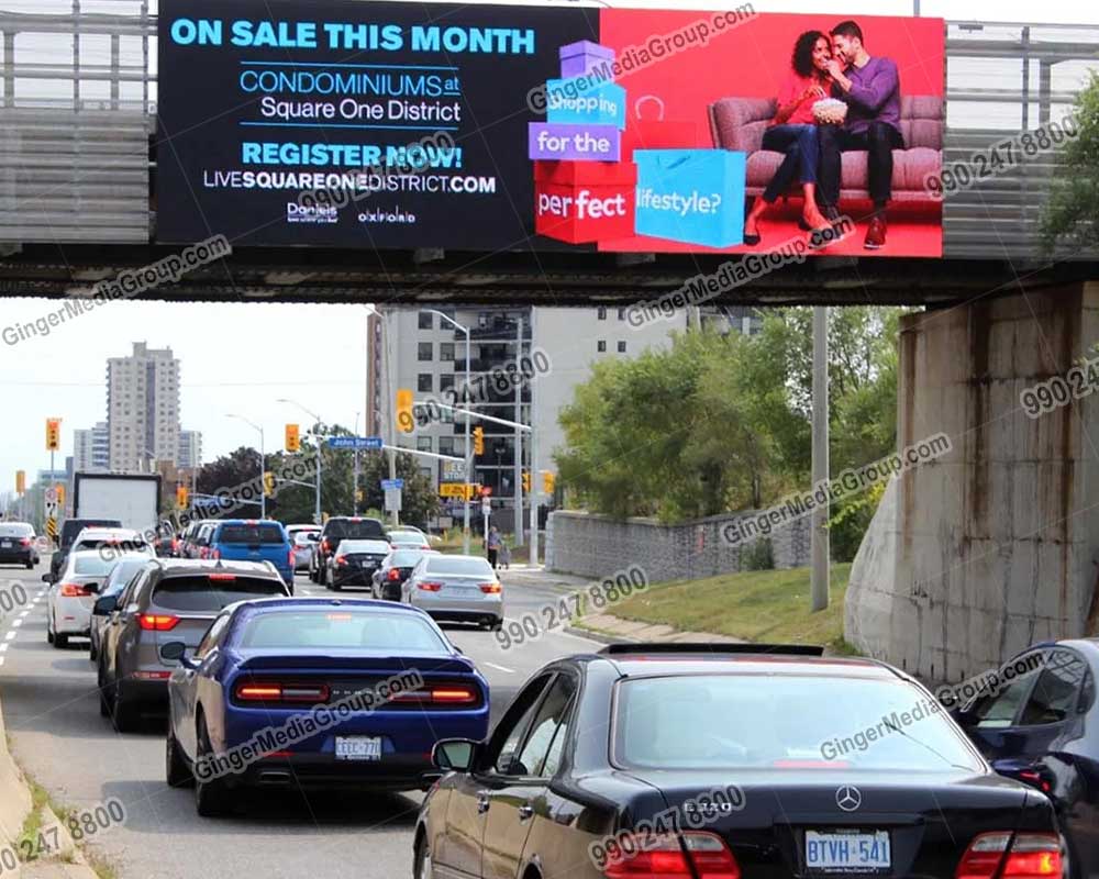 bridge panel advertisement