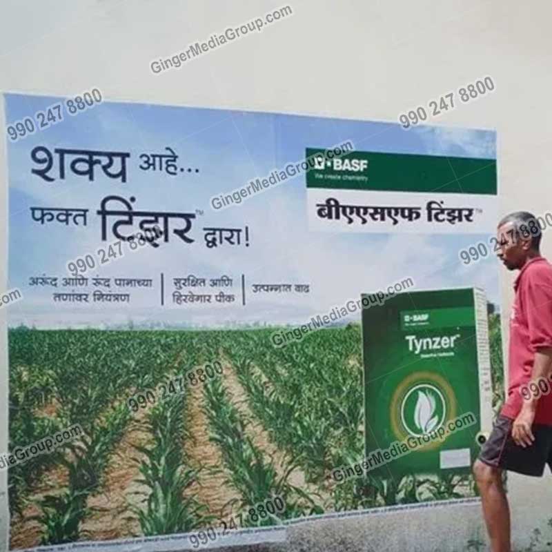 digital wall painting advertising in pune basf tynzar