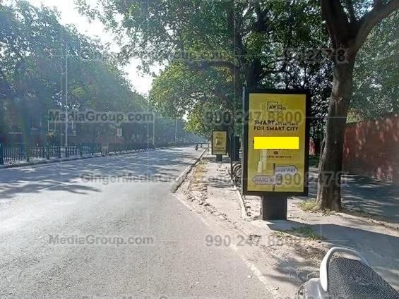 bangalore advertising in bicycle shelter