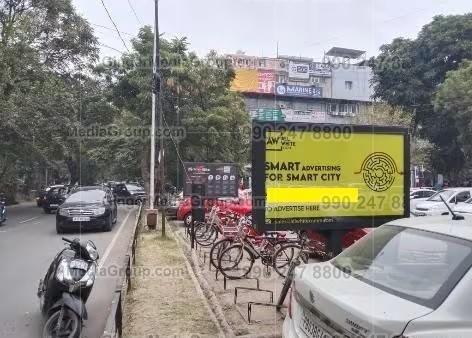 bangalore advertising in bicycle shelter