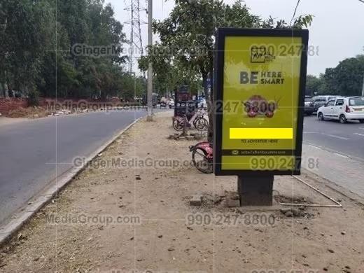 kolkata advertising in bicycle shelter